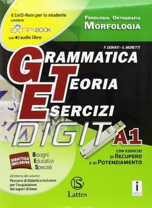 Copertina Grammatica Teoria Esercizi  Digit A1+A2+B+C+D