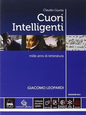 Copertina Cuori Intelligenti Edizione Blu - Volume Leopardi + Ebook