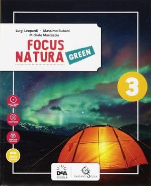 Copertina Focus Natura Green Edizione Curricolare Volume 3 +  Ebook