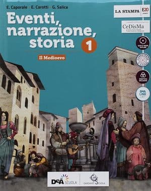 Copertina Eventi, Narrazione, Storia Volume 1 + Strumenti Per Una Didattica Inclusiva