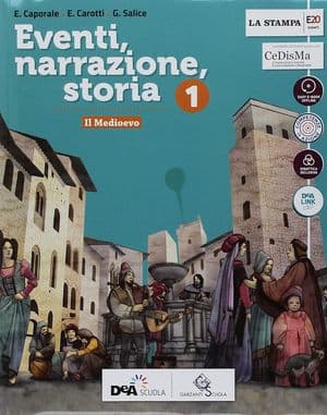 Copertina Eventi, Narrazione, Storia Volume 1 + Strumenti Per Una Didattica Inclusiva