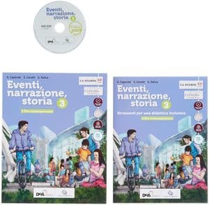 Copertina Eventi, Narrazione, Storia Volume 3 + Strumenti Per Una Didattica Inclusiva