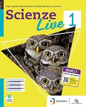 Copertina Scienze Live Edizione Curricolare-Vol 2+Easy Ebook(Su Dvd)+Ebook