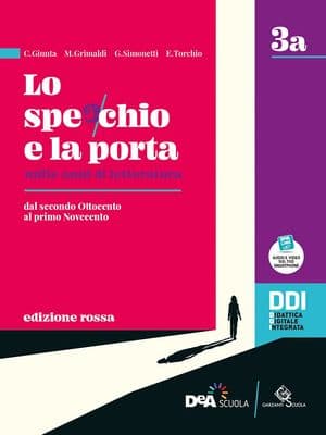 Copertina Specchio E La Porta-Ediz.Rossa - Mille Anni Di Letteratura