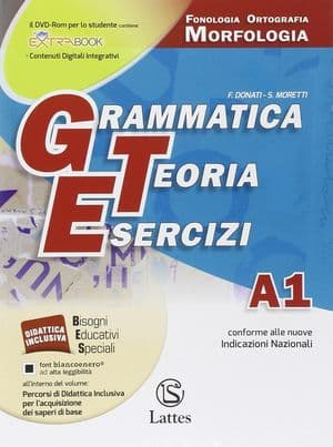 Copertina Grammatica Teoria Esercizi Vol.A1 (Con Cd E Prove Ingr.)+A2+B+C+D