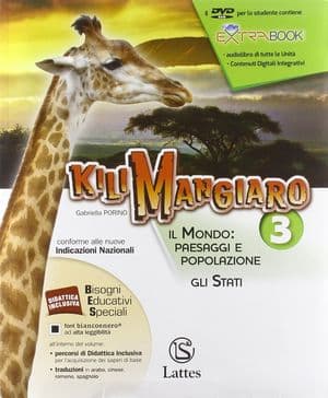 Copertina Kilimangiaro Vol. 3 Con Atlante 3+Mi Preparo Per Interrogazione