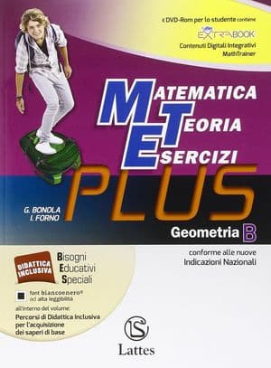 Copertina Matematica Teoria Esercizi Plus