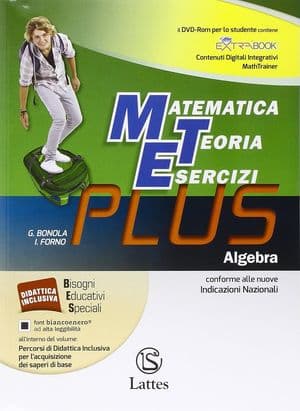 Copertina Matematica Teoria Esercizi Plus