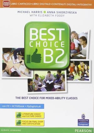 Copertina Best Choice B2 - Edizione Con Activebook+Mylab