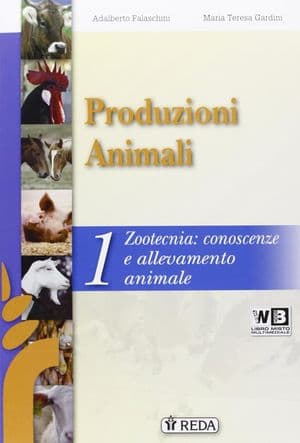 Copertina Corso Di Produzioni Animali - Volume 1