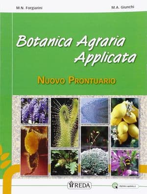 Copertina Nuovo Prontuario Di Botanica Agraria  Applicata