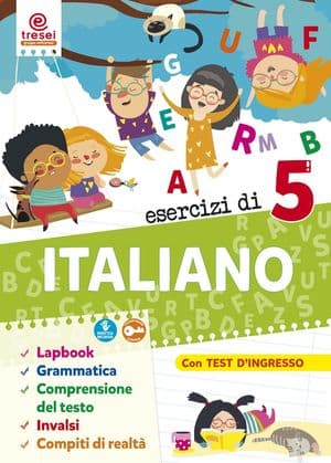 Copertina Esercizi Di Italiano 5