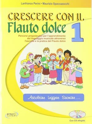 Copertina Crescere Con Il Dolce Flauto