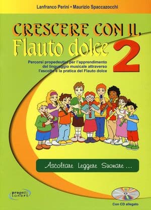 Copertina Crescere Con Il Dolce Flauto
