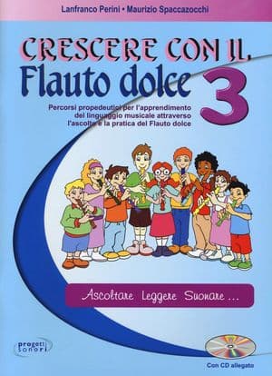 Copertina Crescere Con Il Dolce Flauto