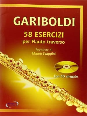 Copertina 58 Esercizi Per Flauto