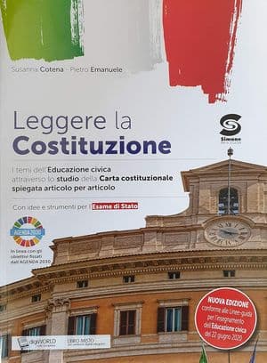 Copertina Nuovo Leggere La Costituzione