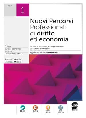 Copertina Percorsi Professionali Di Diritto Ed Economia 1
