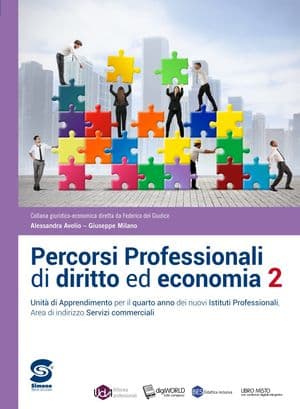 Copertina Percorsi Professionali Di Diritto Ed Economia 2