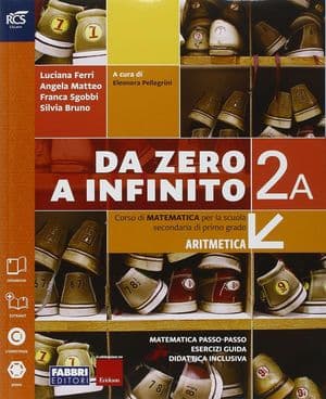 Copertina Da Zero A Infinito Classe 2 - Libro Misto Con Openbook