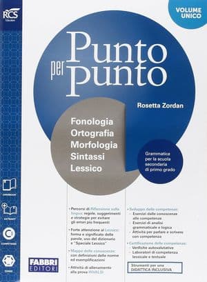 Copertina Punto Per Punto - Libro Misto Con Openbook