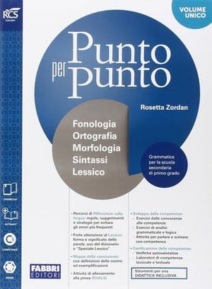 Copertina Punto Per Punto - Libro Misto Con Openbook
