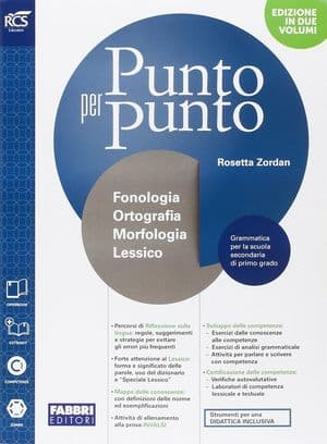 Copertina Punto Per Punto - Libro Misto Con Openbook