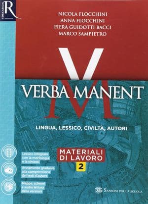 Copertina Verba Manent 2 - Libro Misto Con Hub Libro Young