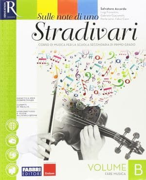 Copertina Sulle Note Di Uno Stradivari - Libro Misto Con Hub Libro Young