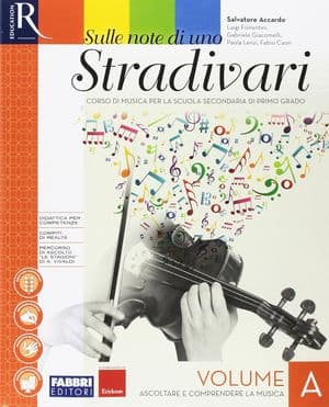 Copertina Sulle Note Di Uno Stradivari - Libro Misto Con Hub Libro Young