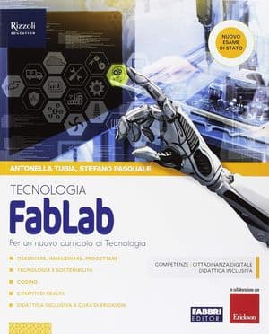 Copertina Fablab - Libro Misto Con Hub Libro Young