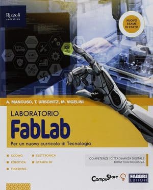 Copertina Fablab - Libro Misto Con Hub Libro Young