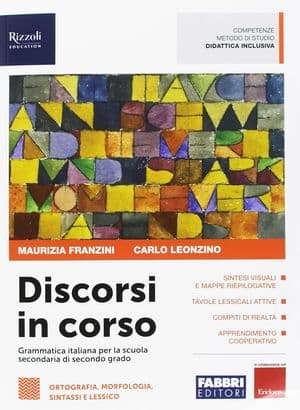 Copertina Discorsi In Corso - Libro Misto Con Hub Libro Young