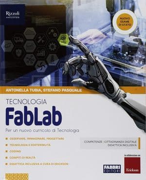 Copertina Fablab - Libro Misto Con Hub Libro Young