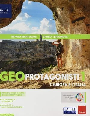 Copertina Geoprotagonisti   Libro Misto Con Libro Digitale
