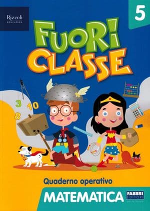 Copertina Fuoriclasse 5 Matematica
