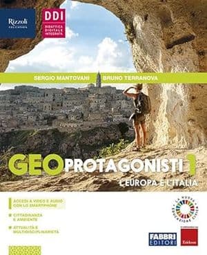 Copertina Geoprotagonisti Libro Misto Con Libro Digitale