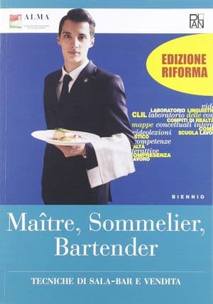 Copertina Maitre, Sommelier, Bartender Biennio