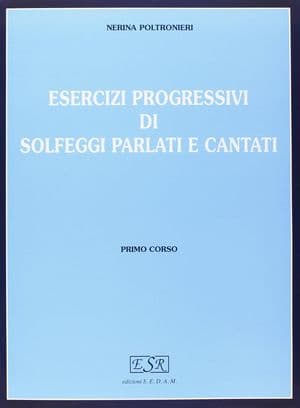 Copertina Esercizi Progressivi Di Solfeggi Parlati E Cantati