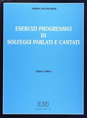 Copertina Esercizi Progressivi Di Solfeggi Parlati E Cantati
